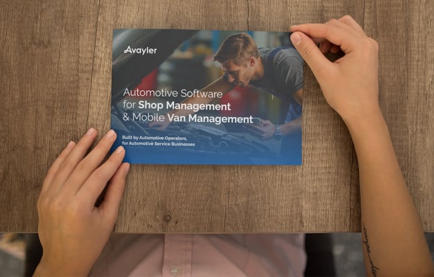 Automotive Software For Shop Management & Mobile Van Management Brochure